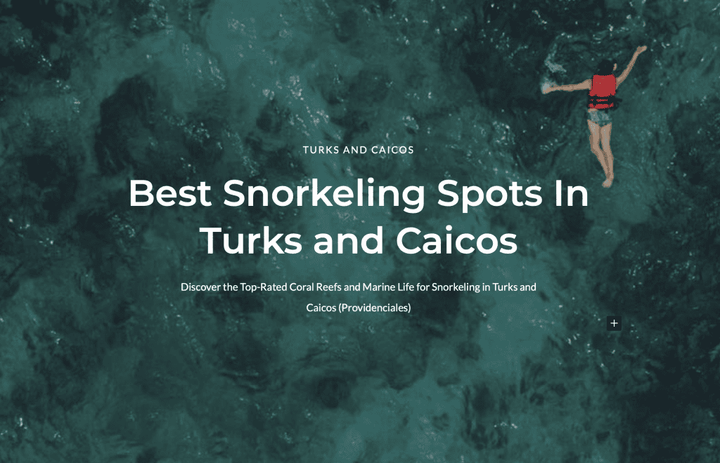 best snorkeling spots in turks and caicos